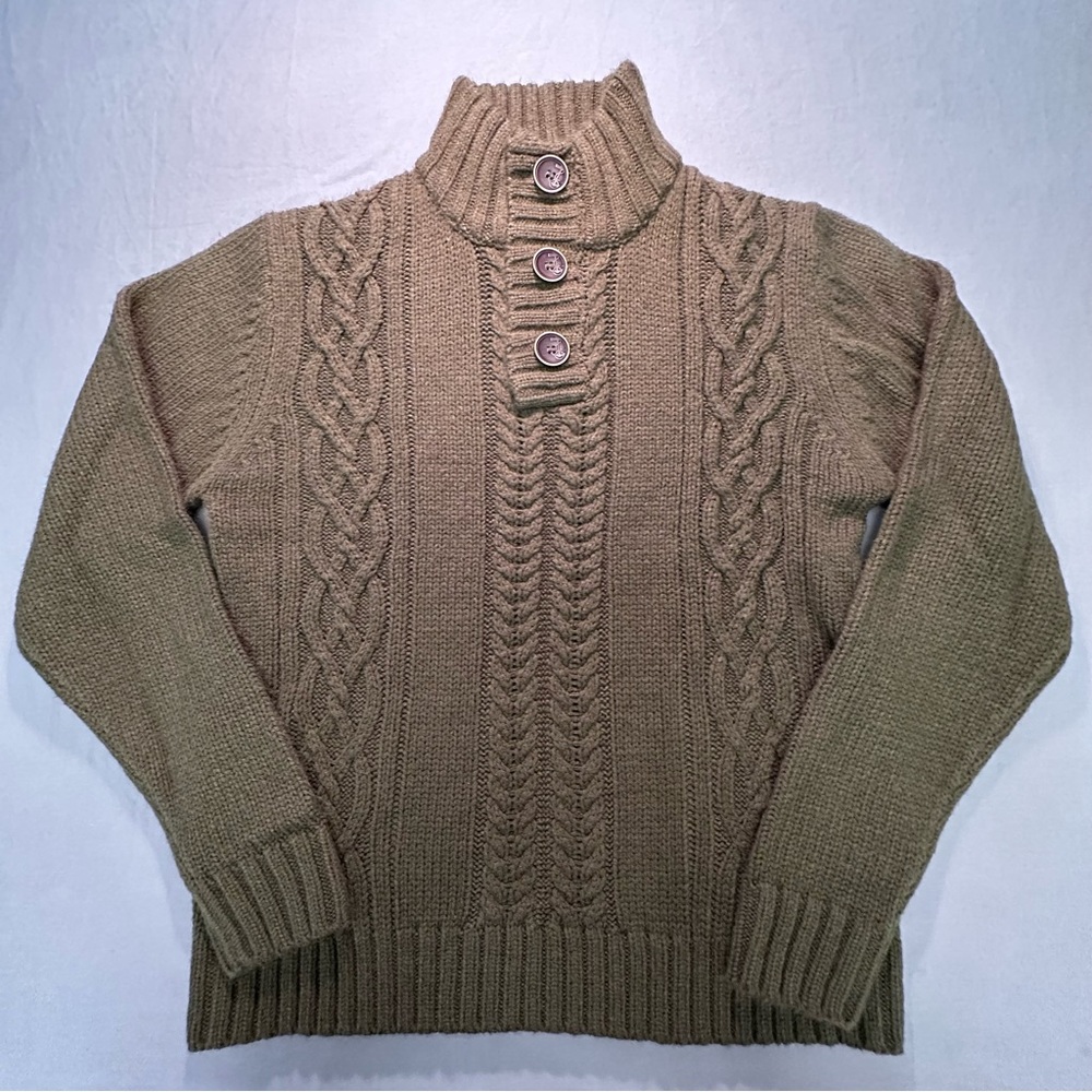 Weatherproof Vintage Men's Pullover Sweater Olive
